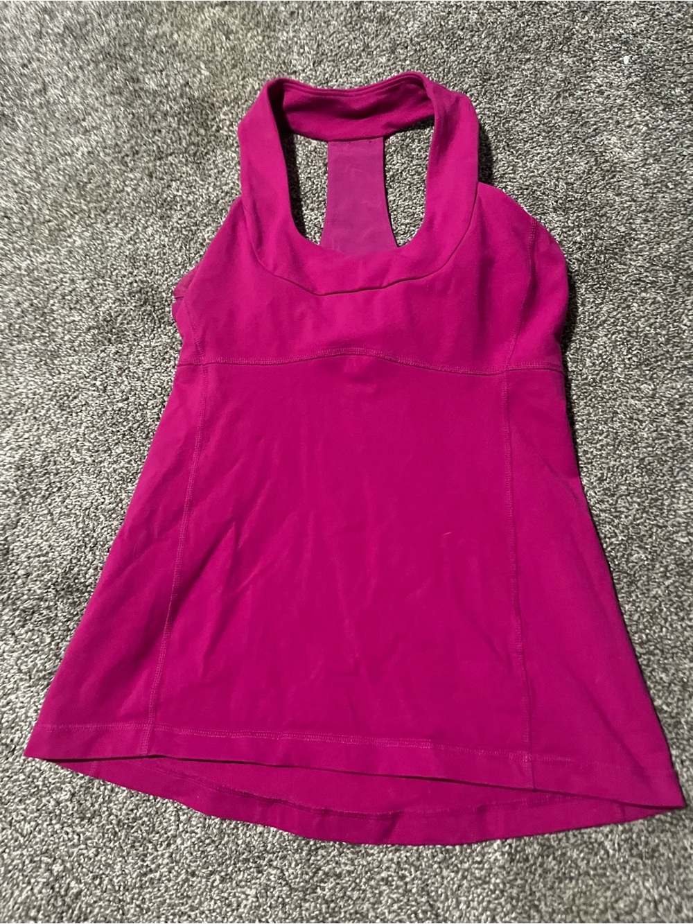 lululemon athletica Fitted Racerback Tank - Fuchsia